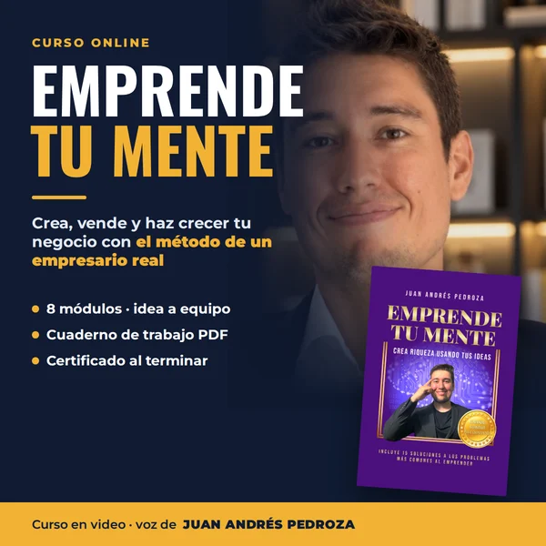 Portada del curso Emprende tu mente