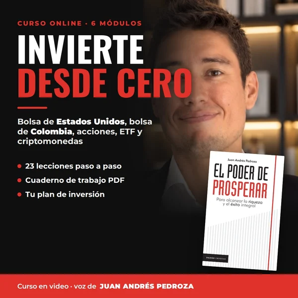 Portada del curso Invierte desde cero
