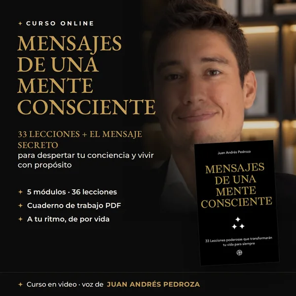 Portada del curso Mensajes de una mente consciente